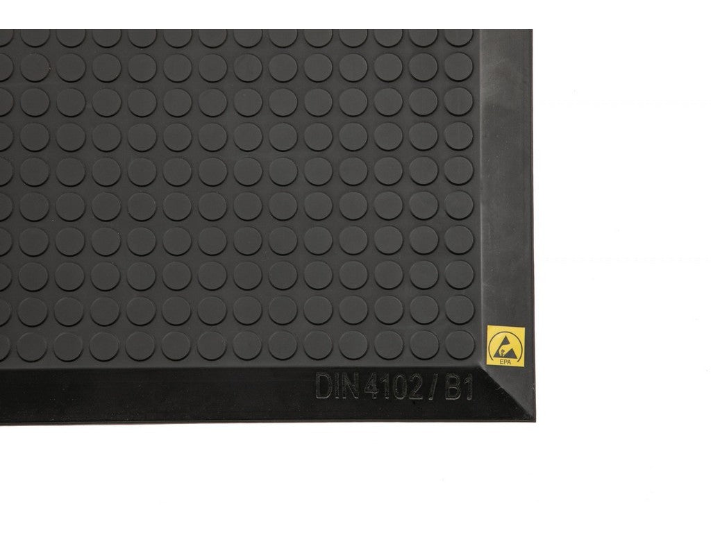 Standing mat ESD with flat bubbles 60x400 cm beveled edges