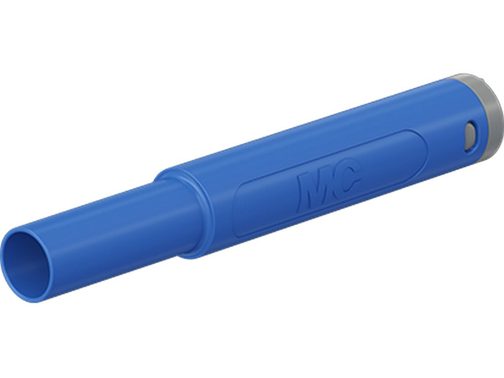Han-stik Ø4mm SAM-4N-46 BLÅ CATII 1000V/CATIII 600V 32A max.2,5mm² Ø4,6mm M/SKRUE