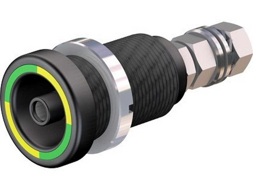 Plug/socket built-in yellow/green ID/S6AR-N-B4S