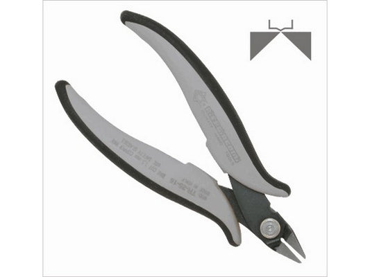 Diagonal cutter w/bevel