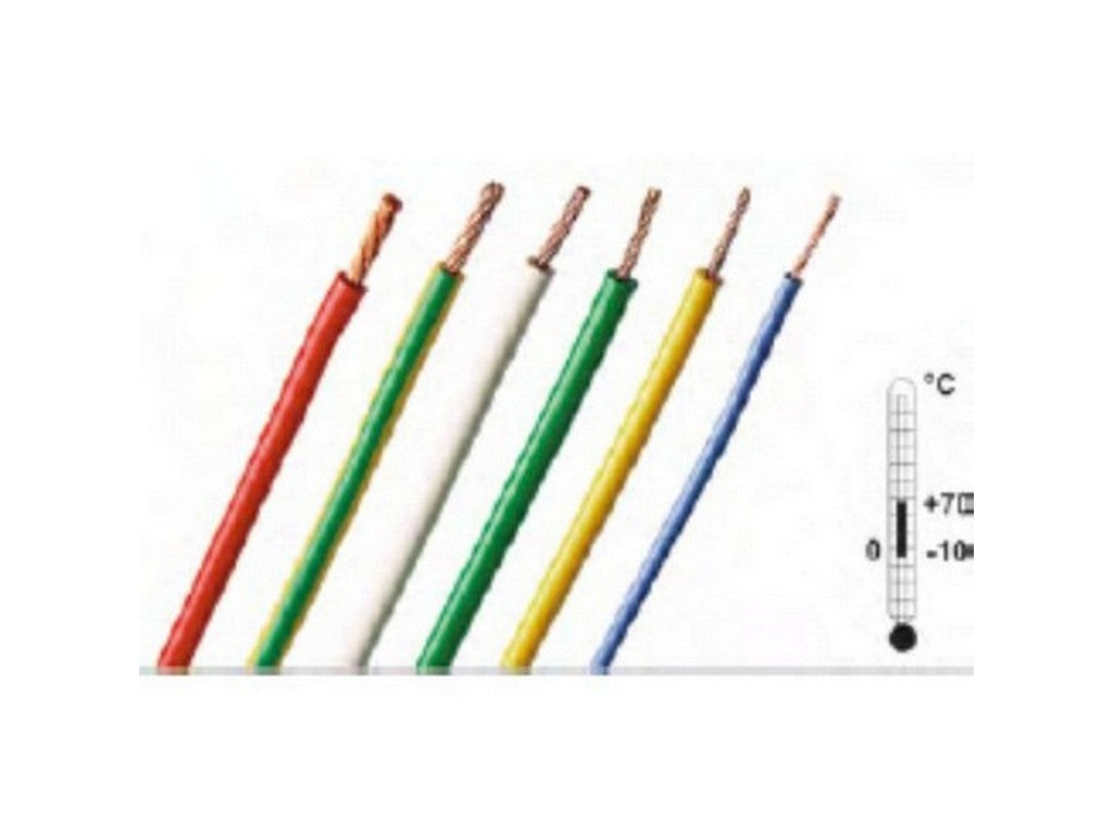 Ledning FLEXI-E/HK 0,25mm2 blå 100m rulle