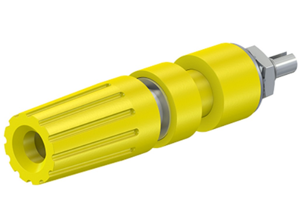 Terminal screw PK4-T yellow 30V AC/60V DC 35A