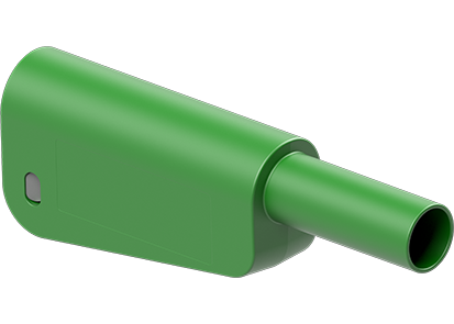 Bananstik Ø4mm SLM-4A-46 Grøn 1000V CATII 32A/600V CATIII 32A