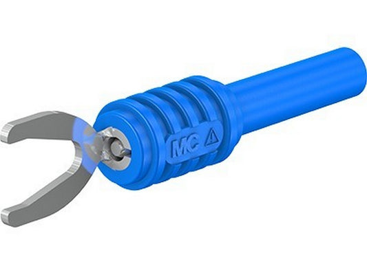 Adapter XKS-A kabelsko/banan blå 1000V - CAT II