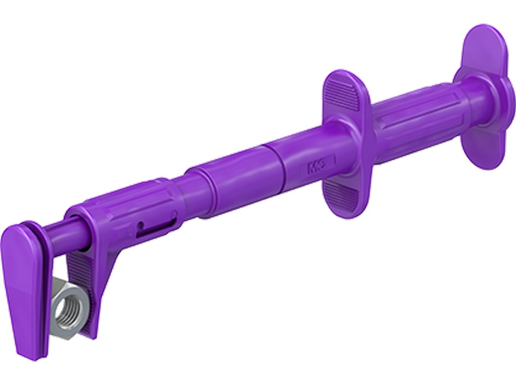 Test clip GRIB-F violet 600V - CAT III - 5A