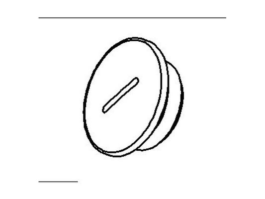 Blindprop polyamid grå M63