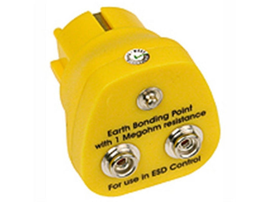 Netstik med 2 x 10mm trykknap, 1 x 4 mm ESD