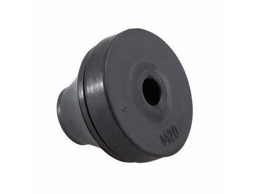 Gennemfør. RUTASEAL LIGHT M20 Kabel Ø8-12mm/plade 1-4mm SORT 50 stk./pose 50stk. pk.