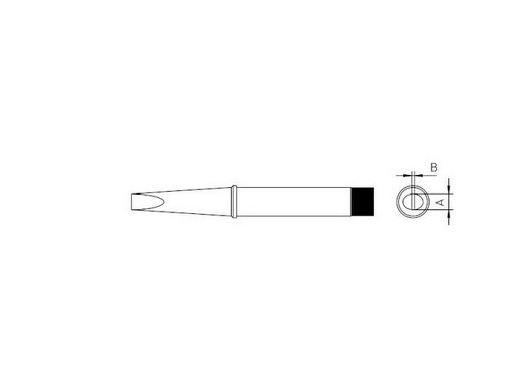 Soldering tip 10.0mm 480°C CT2F9