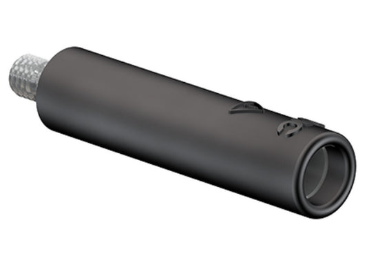 Adapter B4E-M4-I sort m/M4 gevind CAT II 1000V 32A