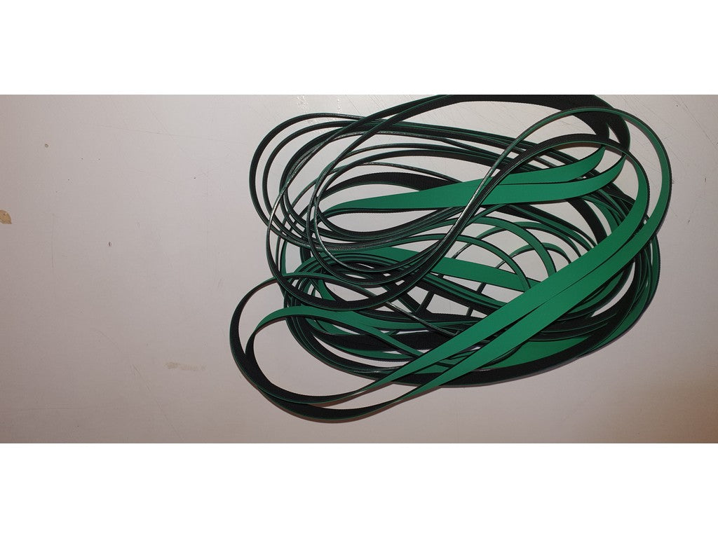 Transportbelt for 1000mm segments, green, 0,4mm