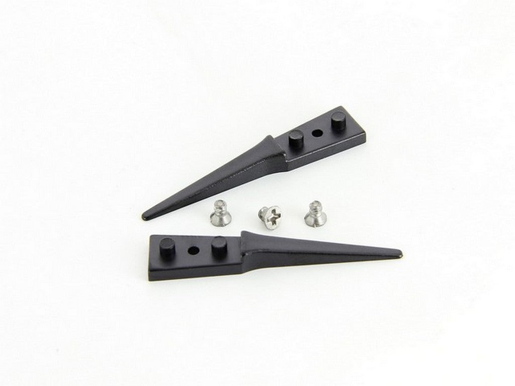 Spare tips for 242CFR.SA Tips: straight, narrow, flat, round. OD: 40mm