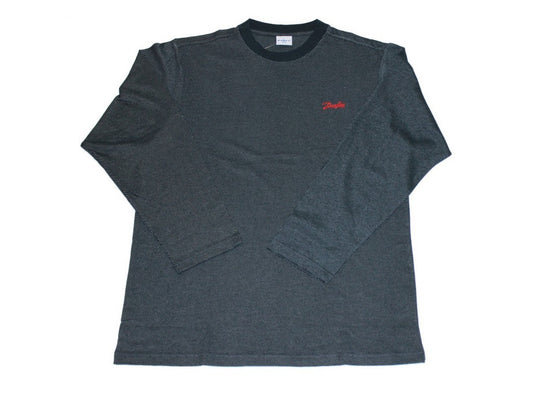 T-shirt ESD Mørkegrå 7XL m/lang ærme & DF logo