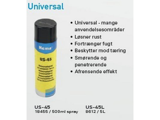 Universalspray 500ml; aerosoldåse