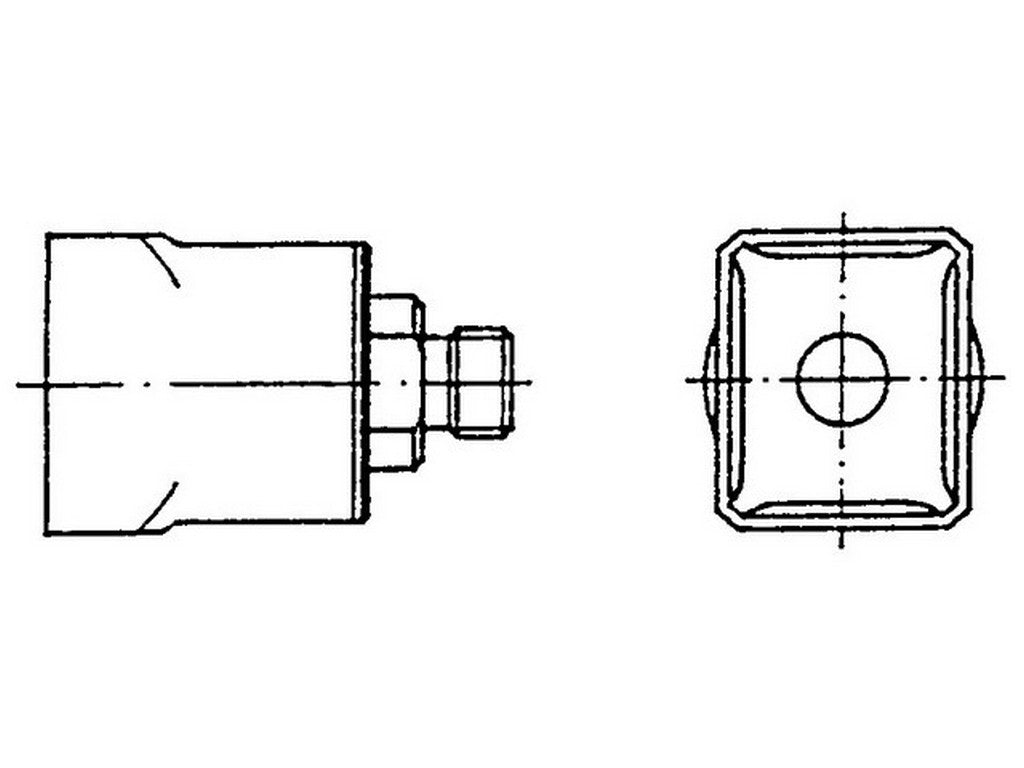 Hot air nozzle 12.5x15mm Q08