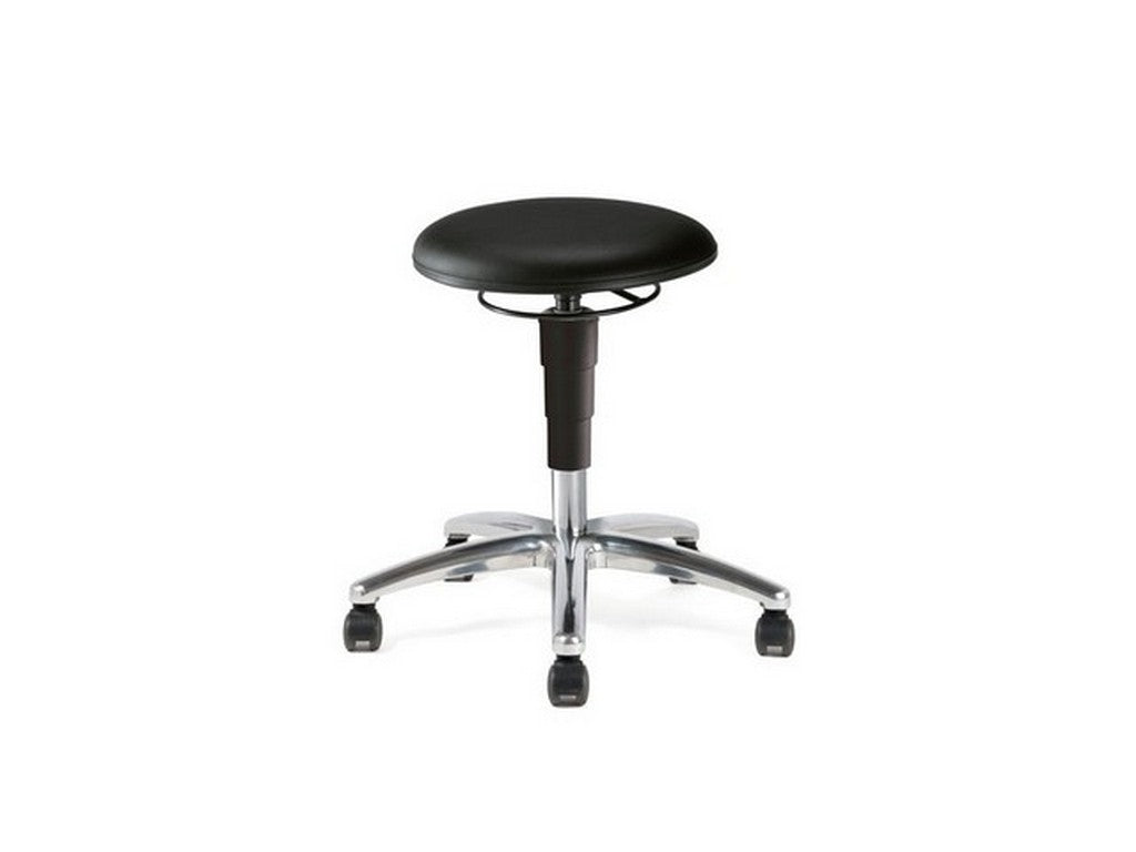 Work chair 15 ESD black artificial leather