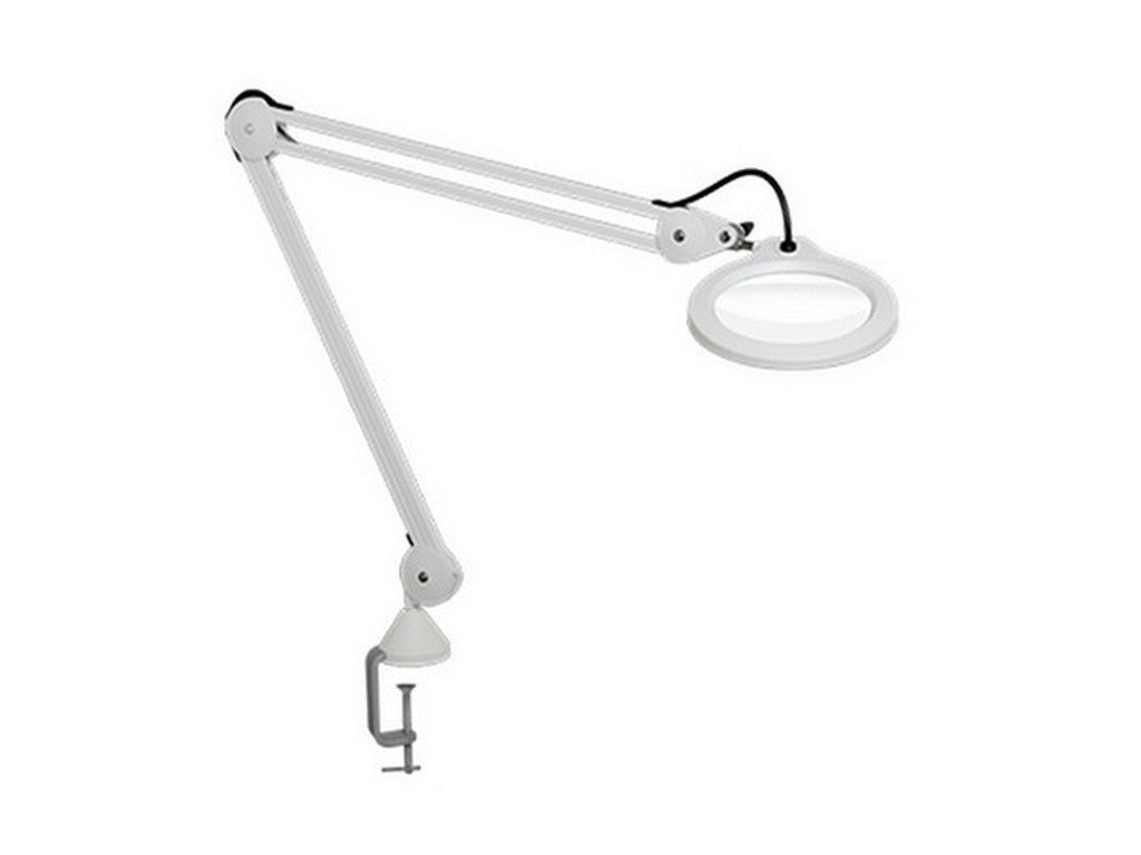 Luplampe G2 hvid 3 dioptrier m/AN-holder, LED