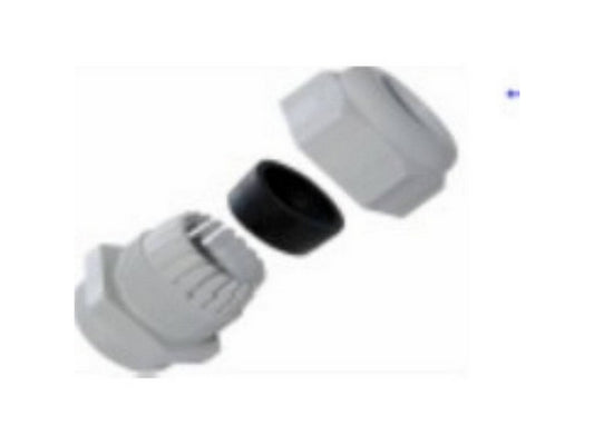 Cable gland polyamide grey M20; Ø5-12mm