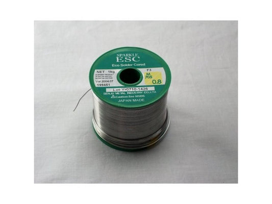 Lodde tin 1,6mm RA, F3 Sn96,5; Ag3; Cu0,5, 1000g ROL1 STD-J 004