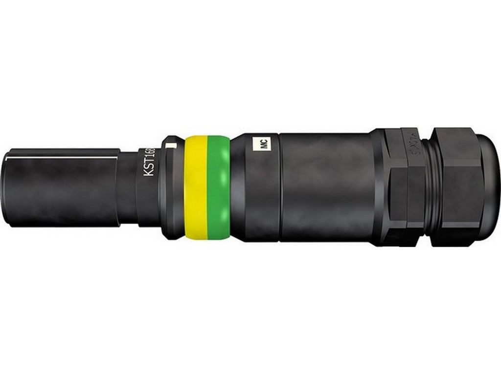Connector KST16BV-AX/M40/50-70 Yellow/green