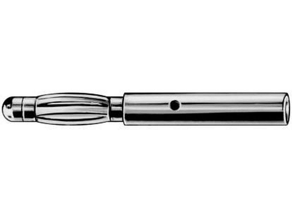 Connector LS205-A Ø2mm gold plated