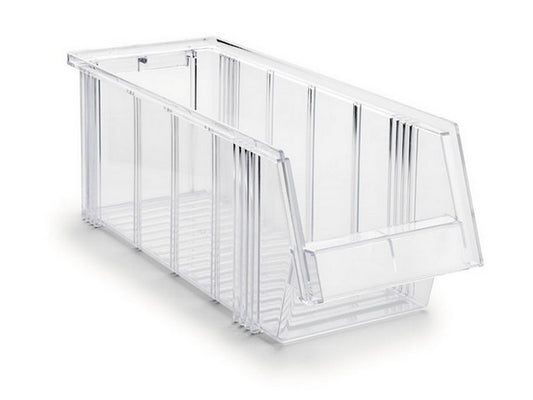 Storage box clear 186x500x182mm