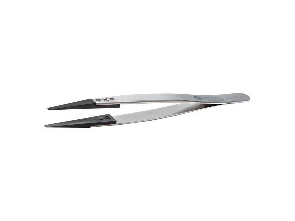 Pincet ESD m/udsk. spidser 130mm