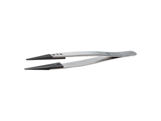 Pincet ESD m/udsk. spidser 130mm