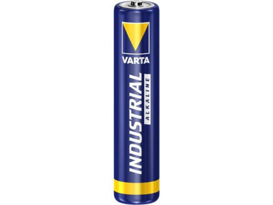 Varta batteri Industrial AAA 1,5V; Ø10,5x44,5mm Alkaline LR03 - Alkaline