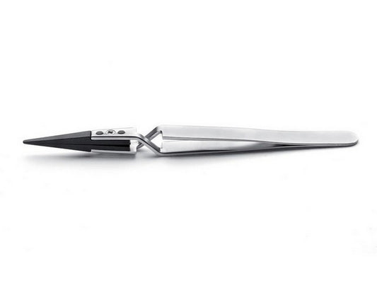 Tweezers 130mm w. nylon tip