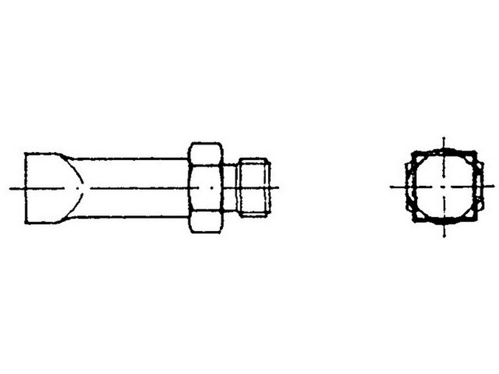 Hot air nozzle 6x6.5mm Q02