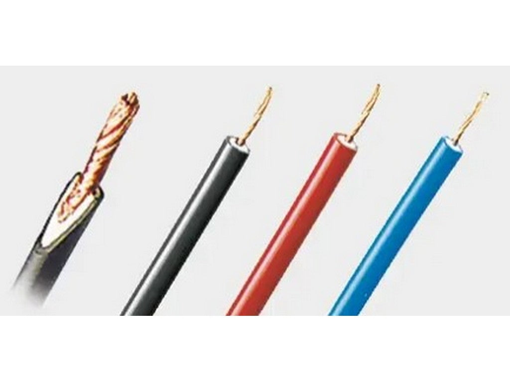 FlexiPlast-HV 0.5mm2 SN, BLUE TPE 5kV high voltage 1m