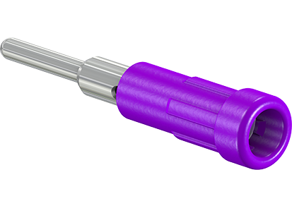 Bøsning EBP-2N/S violet