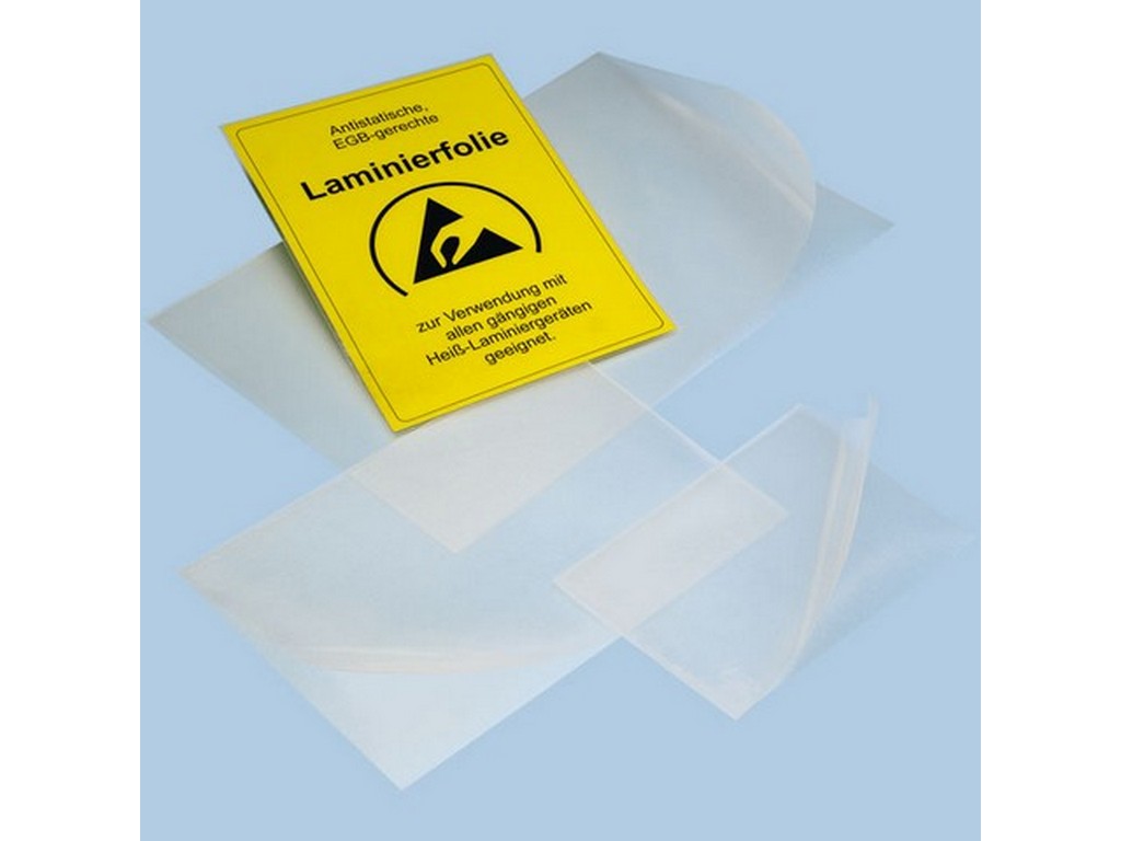 Laminatfolie A4 ESD (100 stk.) 304x217mm