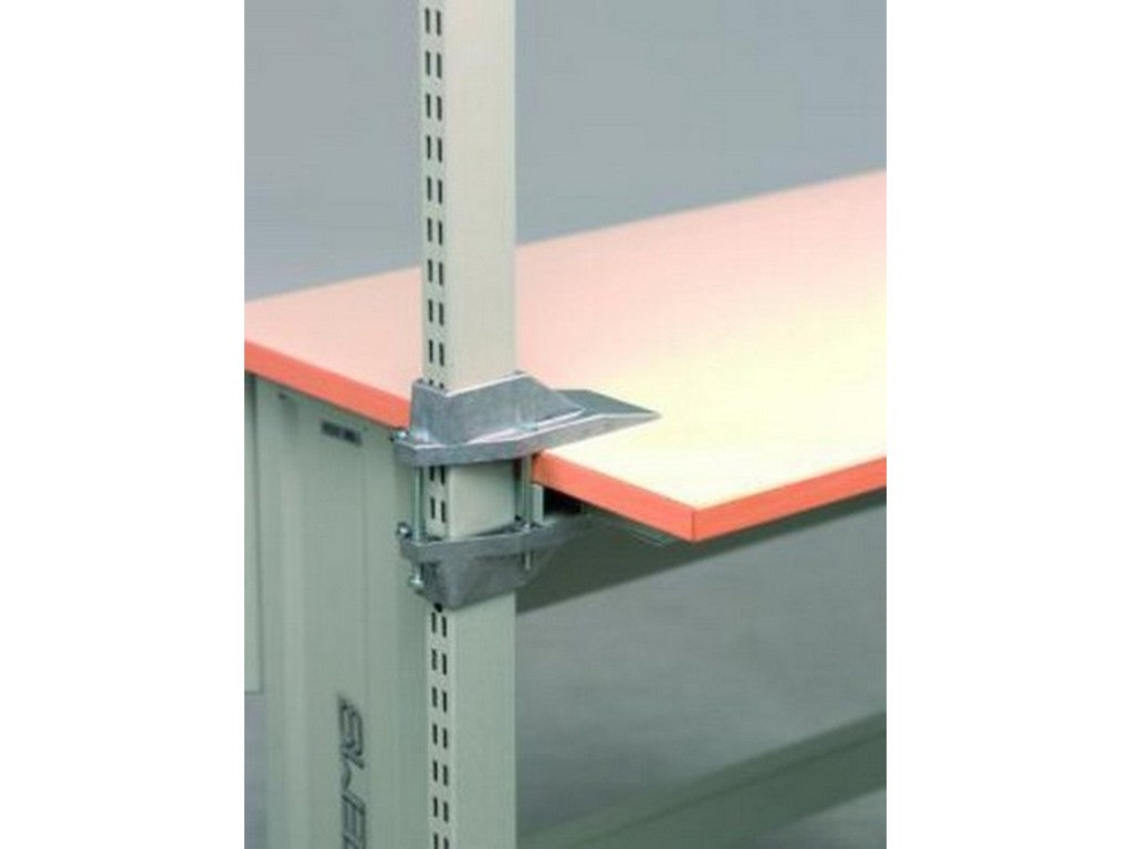Aluminium bracket for upright
