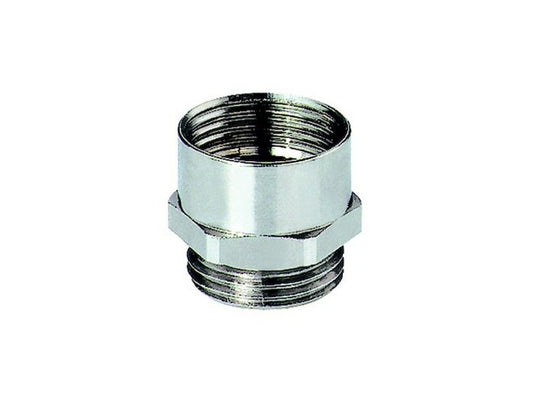Underdel t/forskruning PG11 brass/Nickel plated