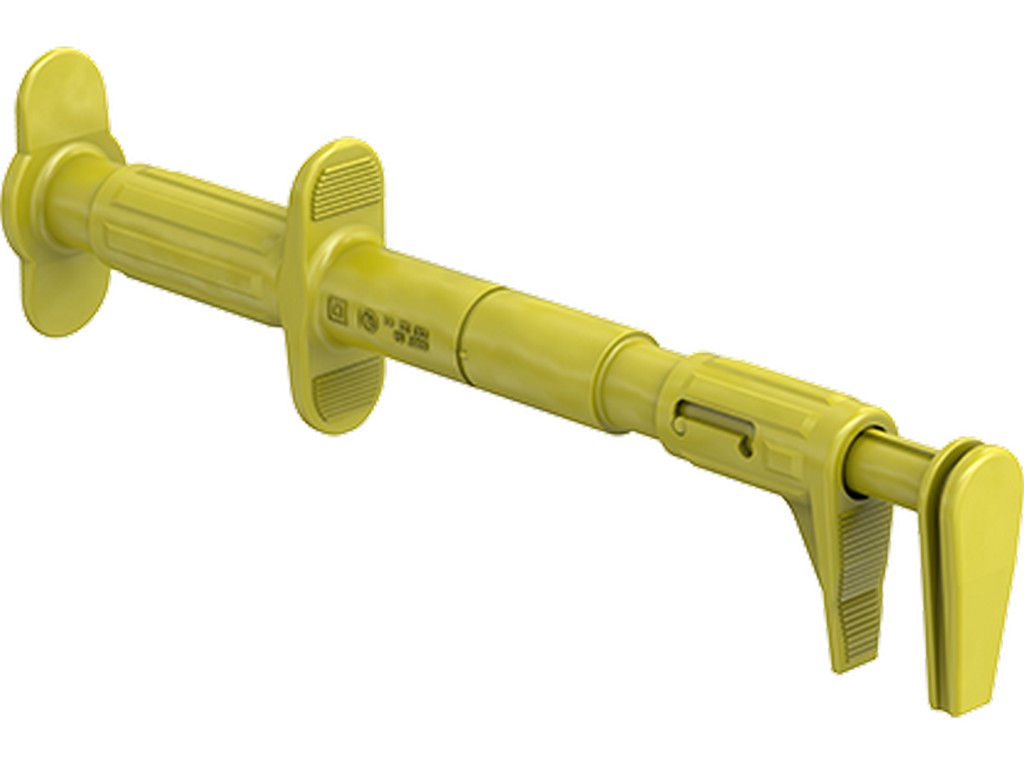 Test clip GRIB-F yellow 600V - CAT III - 5A