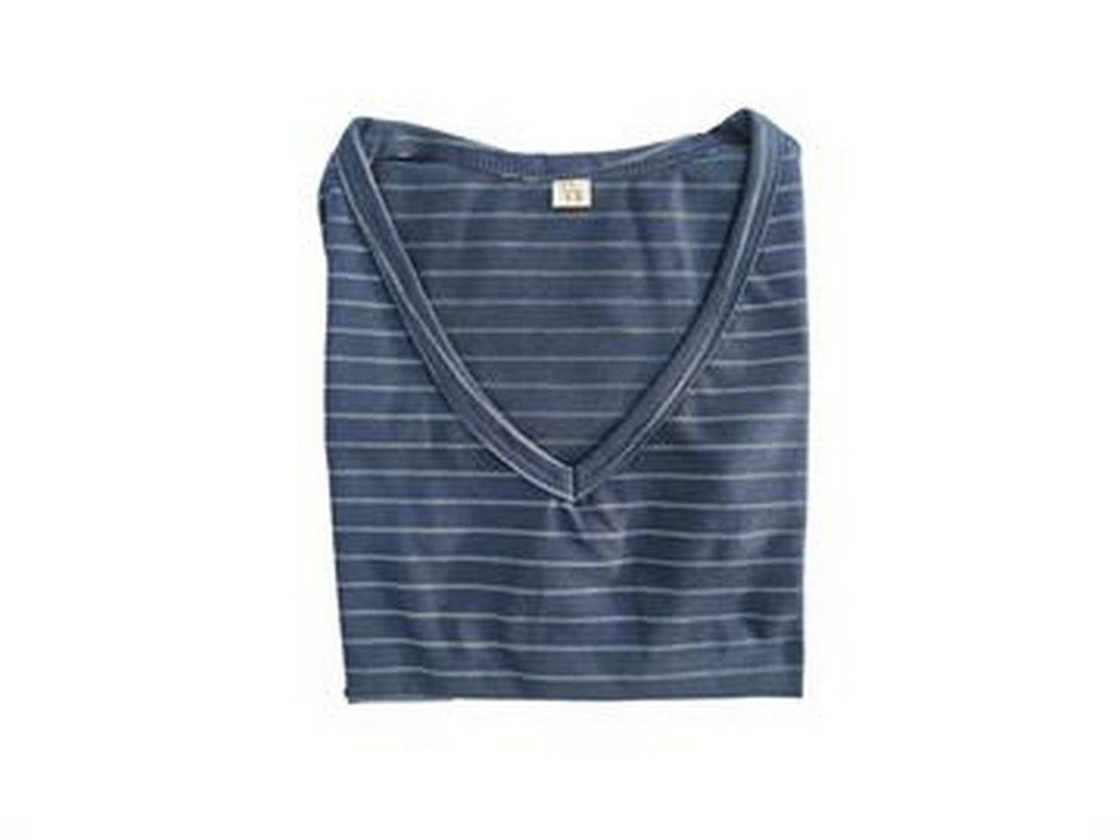 Tank top ESD Marineblå m/hvid  strib, str. 3XL