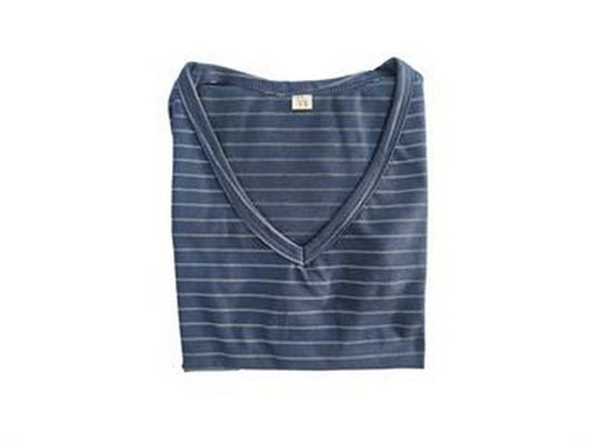 Tank top ESD Navy blue w/white stripe, size 3XL
