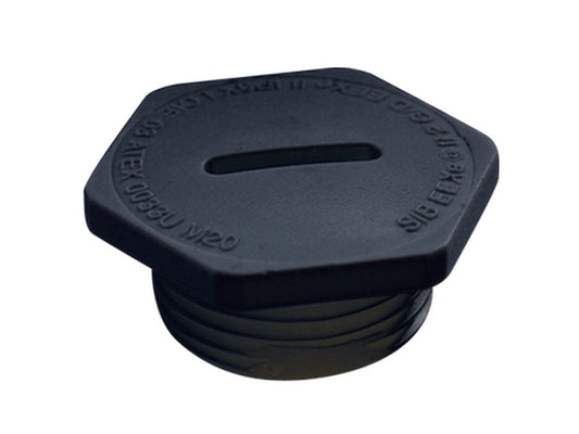 Blindprop ATEX polyamid sort M12