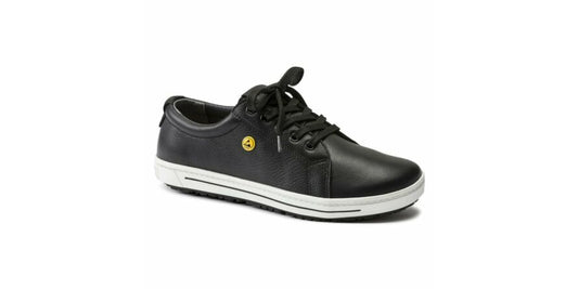 Birkenstock ESD sneakers QO 500 black leather STR 47