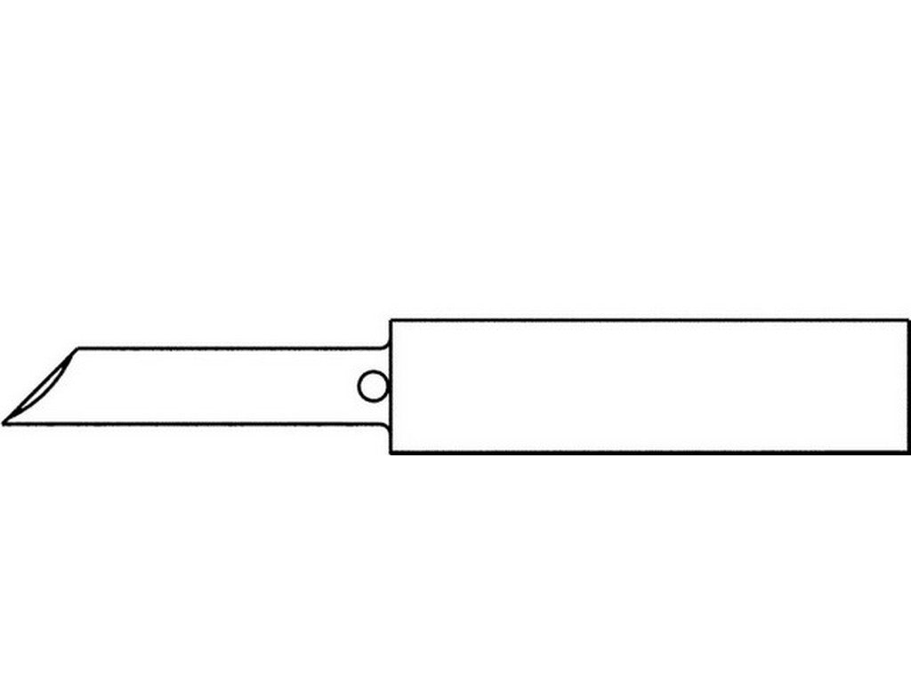 Loddespids konisk 2mm MT-GW