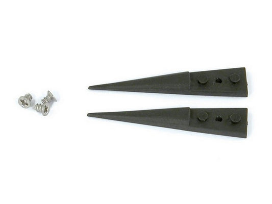 Spare tips for 242CFR.SA Tips: straight, very sharp, pointed. OD: 40mm.