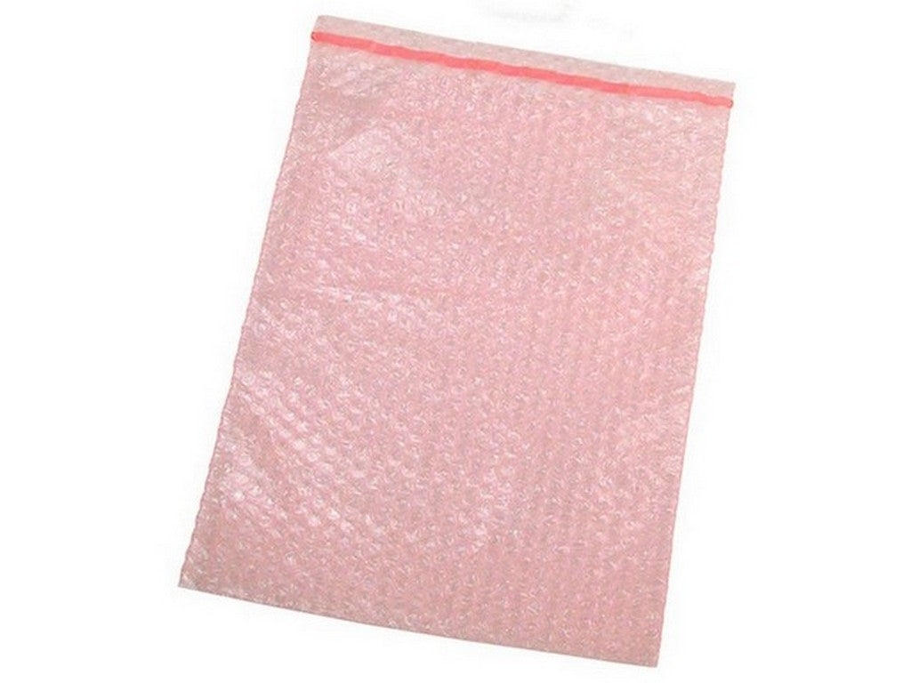 Pink bobbelpose ESD 180x235mm