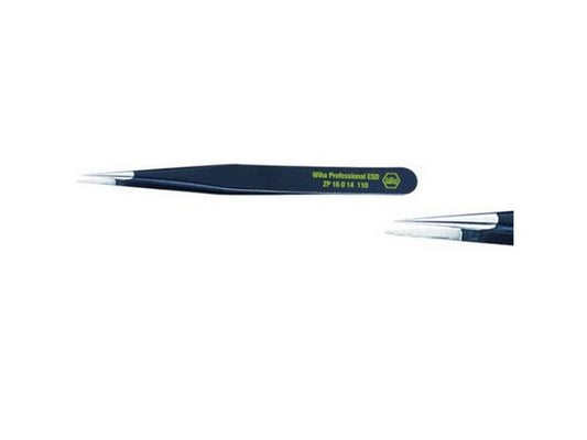 Præcisions Pincet ESD glat spids 110mm