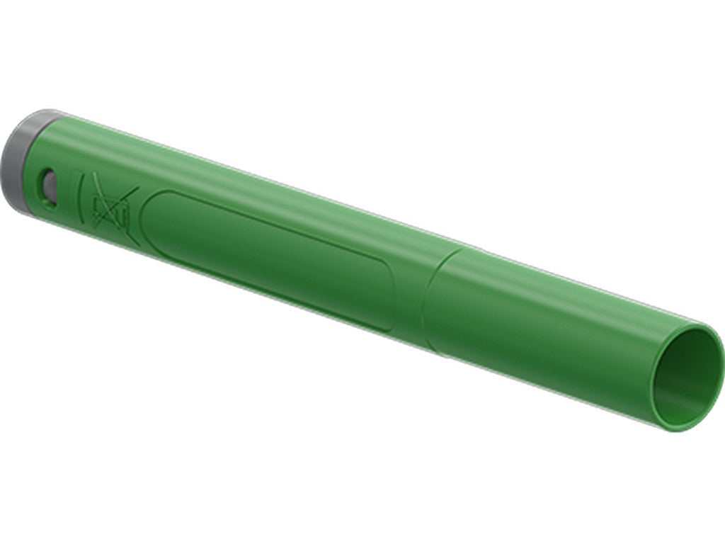 Han-stik Ø4mm SACR25-4N-39-TW GRØN CATII 1000V/CATIII 600V 32A max.2,5mm Ø3,9mm f/crimpning