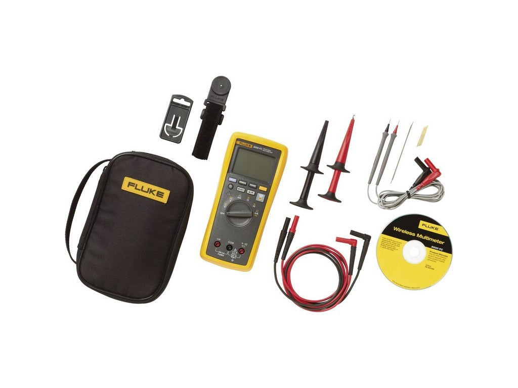 Elektronisk multimeter og  delux tilbehørs kit