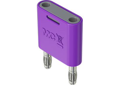 Kortslutningsbøjle KS2-4N-19 AC30V/DC60V 32A VIOLET