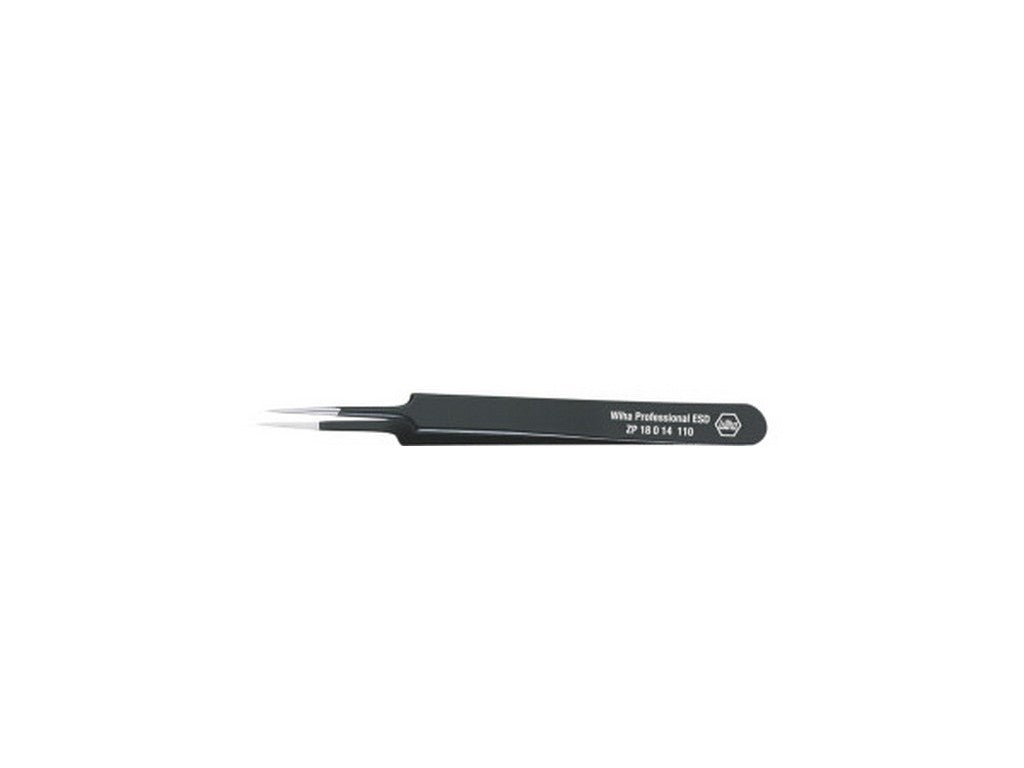 Præcisions Pincet ESD buet ende 110mm