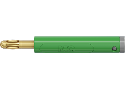 Stik AL-4A-39 grøn forgyldt 30V AC/60V DC 32A
